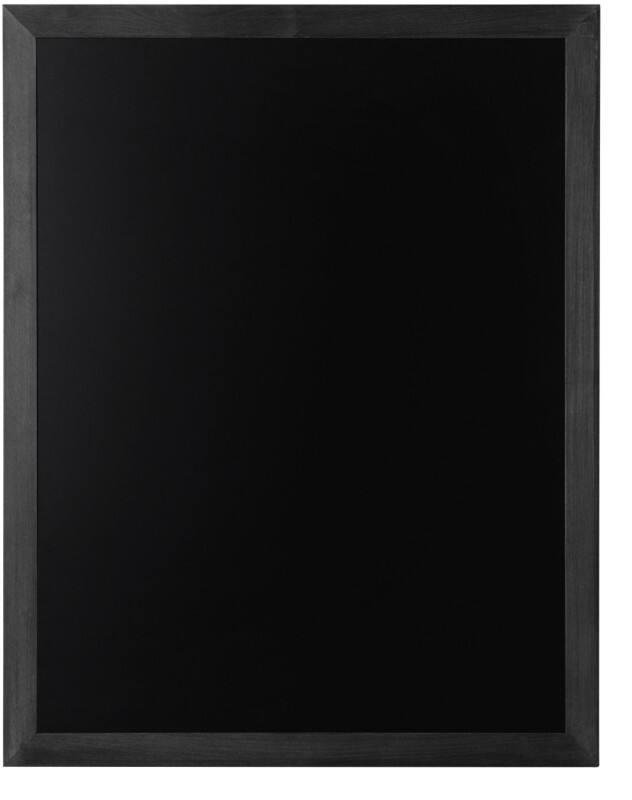 SHOWDOWN Chalkboard Wall Mounted 70 (W) x 2 (D) x 90 (H) cm Black