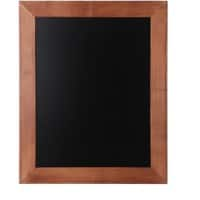 SHOWDOWN Chalkboard Wall Mounted 30 (W) x 2 (D) x 40 (H) cm Light Brown