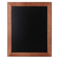 SHOWDOWN Chalkboard Wall Mounted 40 (W) x 2 (D) x 50 (H) cm Light Brown