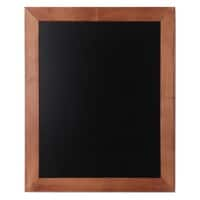 SHOWDOWN Chalkboard Wall Mounted 40 (W) x 2 (D) x 50 (H) cm Light Brown