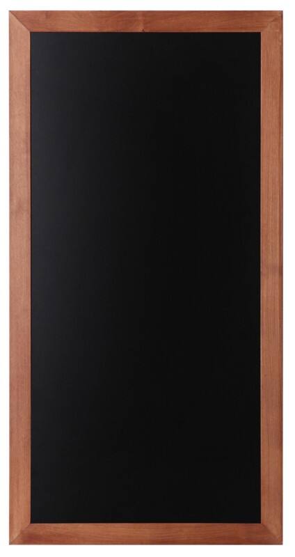 SHOWDOWN Chalkboard Wall Mounted 56 (W) x 2 (D) x 100 (H) cm Light Brown