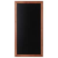 SHOWDOWN Chalkboard Wall Mounted 56 (W) x 2 (D) x 100 (H) cm Light Brown