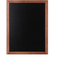 SHOWDOWN Chalkboard Wall Mounted 60 (W) x 2 (D) x 80 (H) cm Light Brown