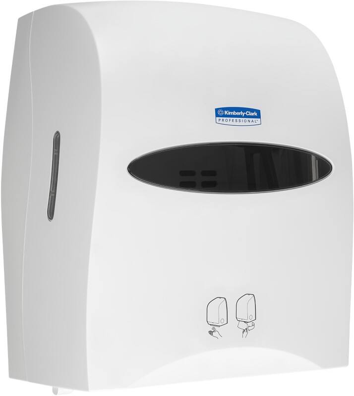 Kimberly-Clark Professional 9960 Electronic Sensor Towel Roll Dispenser Plastic Lokable White