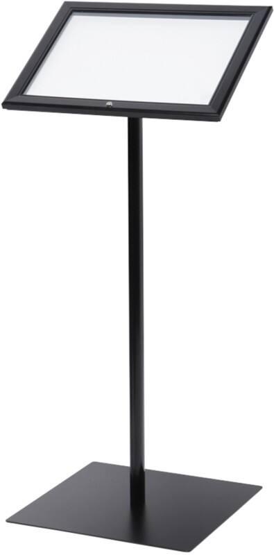 SHOWDOWN Menu Board A4 Aluminium Black