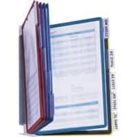 Durable Literature Display A4 Vario 10 Sleeves Assorted