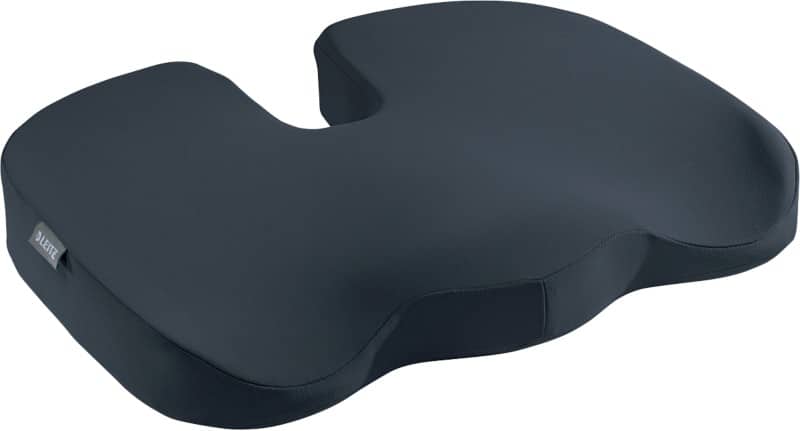 Leitz Ergo Cosy Ergonomic Seat Cushion 5284 Foam Washable 455 x 75 x 355 mm Grey