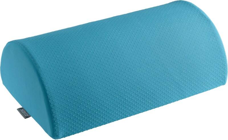 Leitz Ergo Cosy Ergonomic Desk Foot Rest 5371 Foam Washable 405 x 140 x 260 mm Blue