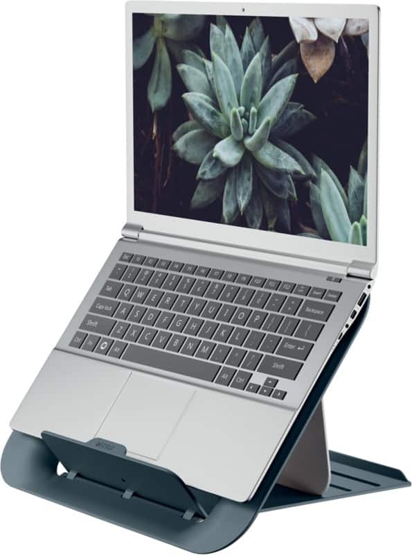 Leitz Ergo Cosy Ergonomic Height Adjustable Portable Laptop Cooling Stand 6426 Up to 17" Grey