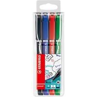 STABILO Fineliner Medium Assorted Pack of 4