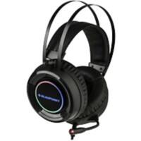 Blaupunkt BLP4960-133 Wired Gaming Headphone Ear Passive Noise Cancelling USB with Microphone Black