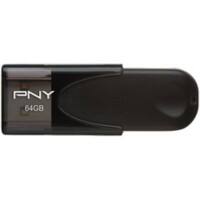 Pny Flash Drive FD64GATT4-EF Black 64 GB
