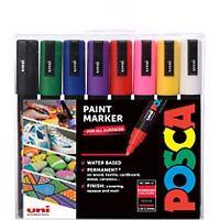 POSCA Paint Marker 153544843 Assorted Pack of 8