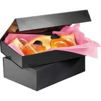 Raja Gift Box Black 375x265x65 mm Pack of 10