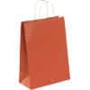 RAJA Carrier Bag Kraft Paper Red 100 gsm 29 x 10 x 22 cm Pack of 50