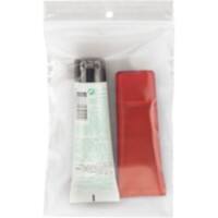 RAJA PE (Polyethylene) Grip Seal Bags Transparent 18.7 x 12.5 cm Pack of 1000