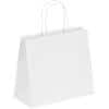 RAJA Carrier Bag Paper White 100 gsm 41 x 13 x 32 cm Pack of 200