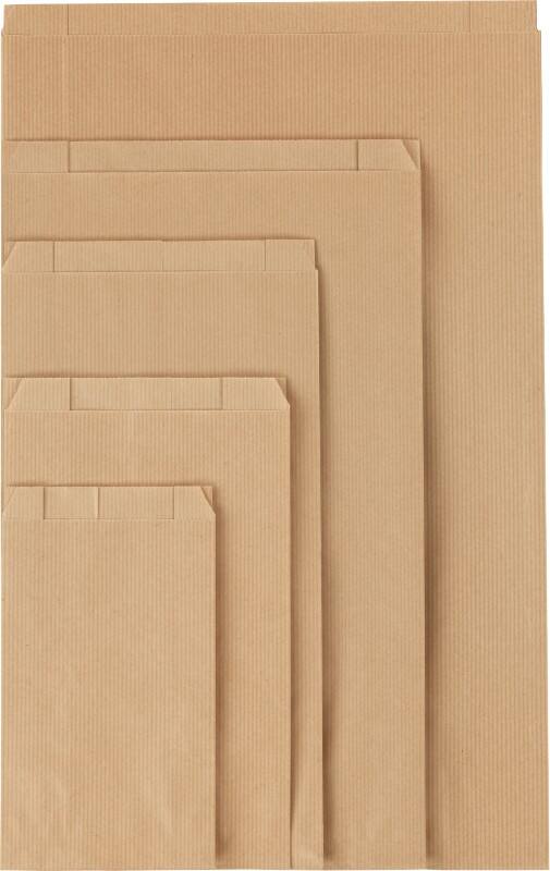 RAJA Bag Kraft Paper Brown 60 gsm 39 x 7.5 x 24 cm Pack of 250