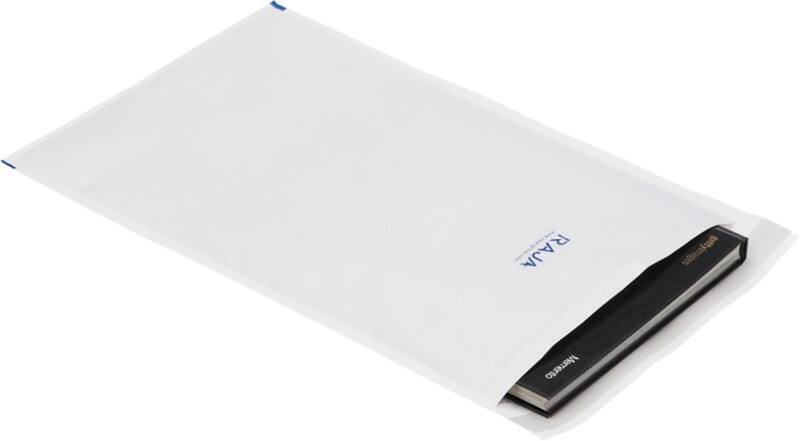 RAJA Padded Envelopes White Plain Kraft Paper, PE (Polyethylene) 260 (W) x 220 (H) mm 110 gsm Pack of 100