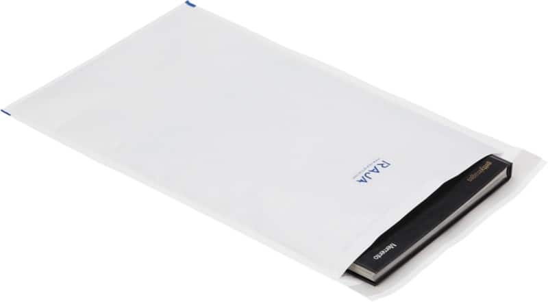 RAJA Padded Envelopes White Plain Kraft Paper, PE (Polyethylene) 330 (W) x 240 (H) mm 110 gsm Pack of 100