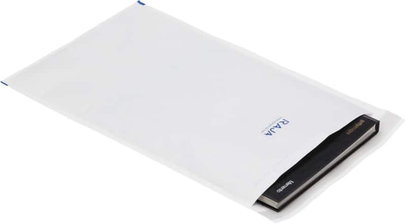 RAJA Padded Envelopes White Plain Kraft Paper, PE (Polyethylene) 440 (W) x 300 (H) mm 110 gsm Pack of 50