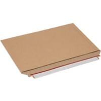 RAJA Board Back Envelopes Cardboard 234 (W) x 334 (H) mm Brown Pack of 100