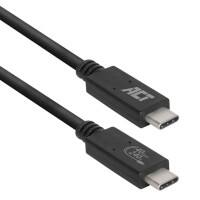 ACT USB Cable AC7451 Black 0.8 m