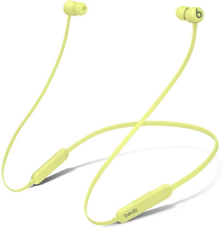 Apple Flex Wireless Earphones Neck Bluetooth With Bluetooth With Microphone Stereo Yuzu Yellow
