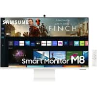 Samsung M8 81.3 cm (32") LED Desktop Monitor M80B Warm White  LS32BM801UUXXU