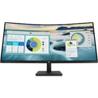 HP P Series 86.4 cm (34") LED Desktop Monitor G4 Black  21Y56AA#ABB
