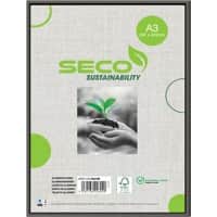Seco Picture Frame ALA3-BK A3 Black 307 x 21 x 307 mm