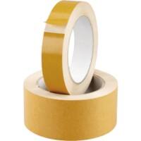 RAJA Double Sided Tape White 50 mm (W) x 25 m (L) PP (Polypropylene) Pack of 36