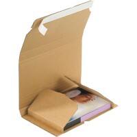 RAJA Book Box Corrugated Cardboard 175 (W) x 260 (H) mm Brown Pack of 25