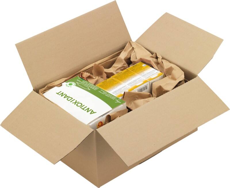 RAJA Corrugated Box Single Wall Corrugated Cardboard 150 (W) x 150 (D) x 200 (H) mm Brown Pack of 20