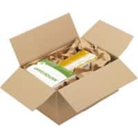 RAJA Corrugated Box Single Wall Corrugated Cardboard 150 (W) x 150 (D) x 200 (H) mm Brown Pack of 20