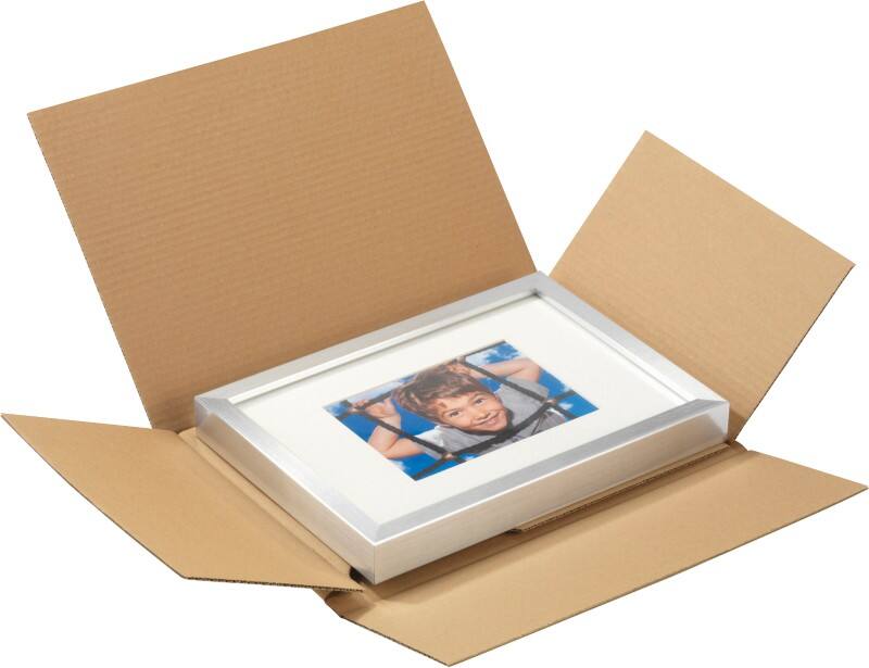 RAJA Book Box Corrugated Cardboard 250 (W) x 330 (H) mm Brown Pack of 50