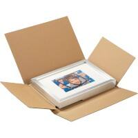 RAJA Book Box Corrugated Cardboard 250 (W) x 330 (H) mm Brown Pack of 50