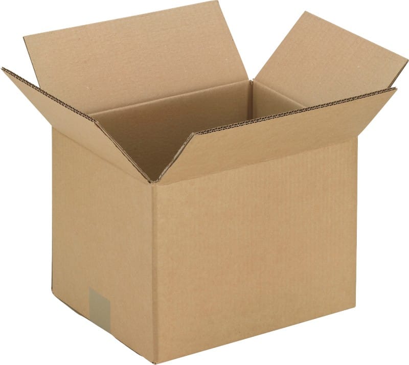 RAJA Corrugated Box Double Wall Corrugated Cardboard 229 (W) x 229 (D) x 305 (H) mm Brown Pack of 15