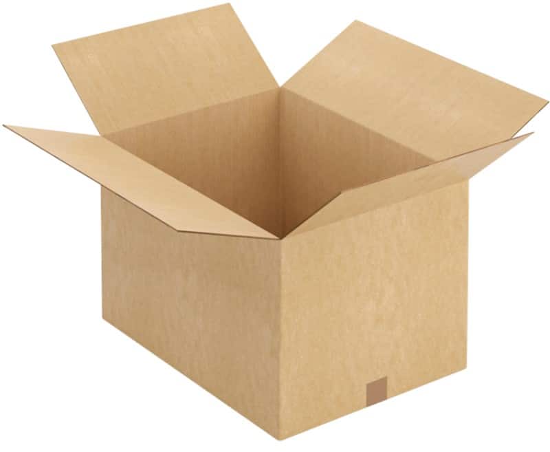 RAJA Corrugated Box Double Wall Corrugated Cardboard 500 (W) x 400 (D) x 600 (H) mm Brown Pack of 10