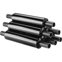 RAJA Strech Film LDPE (Low-Density Polyethylene) Wrap 500 mm (W) x 200 m (L) 25 Microns Pack of 6