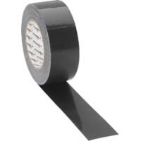 RAJA Packaging Tape Black 50 mm (W) x 50 m (L) Cotton Pack of 3