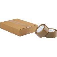 RAJA Packaging Tape Buff 48 mm (W) x 66 m (L) PP (Polypropylene) Pack of 6
