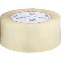 RAJA Packaging Tape Transparent 48 mm (W)x 66 m (L) PP (Polypropylene) Pack of 36