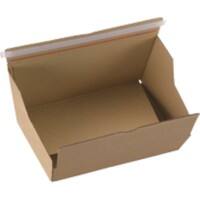 RAJA Corrugated Box Single Wall Corrugated Cardboard 150 (W) x 100 (D) x 250 (H) mm Brown Pack of 15