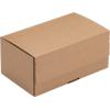 RAJA Corrugated Box Single Wall Corrugated Cardboard 250 (W) x 100 (D) x 350 (H) mm Brown Pack of 10