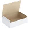 RAJA Corrugated Box Corrugated Cardboard 300 (W) x 120 (D) x 430 (H) mm White Pack of 50