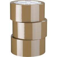 RAJA Packaging Tape Buff 48 mm (W) x 66 m (L) PP (Polypropylene) P50B Pack of 36