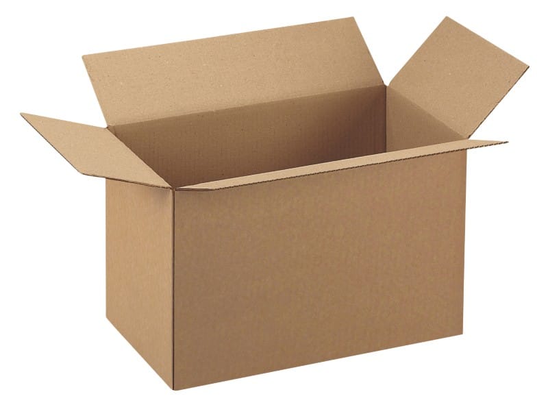 RAJA Corrugated Box Double Wall Corrugated Cardboard 152 (W) x 152 (D) x 152 (H) mm Brown Pack of 25