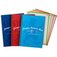 OXFORD Revision Book A4+ Ruled Twinwire Card Pack of 3