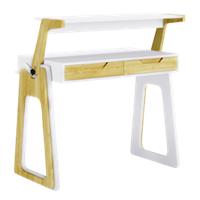 Alphason Sit Stand Desk AW3622 White, Oak 900 x 540 x 1,000 x 760 - 1,010 mm
